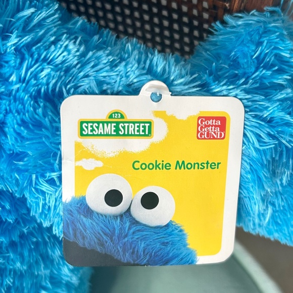 NWT Sesame Street Cookie Monster Stuffed Animal by GUND - Picture 4 of 6